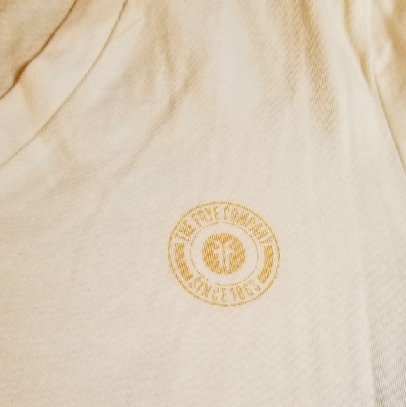 FRYE Logo Vneck T Shirt - Picture 3 of 9